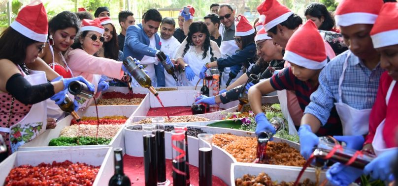 Kicking off festive winter with the Cake Mixing Ceremony at Renaissance Bengaluru