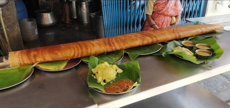 Ready To Eat This Giant Four-Feet Dosa At Wilson Garden?