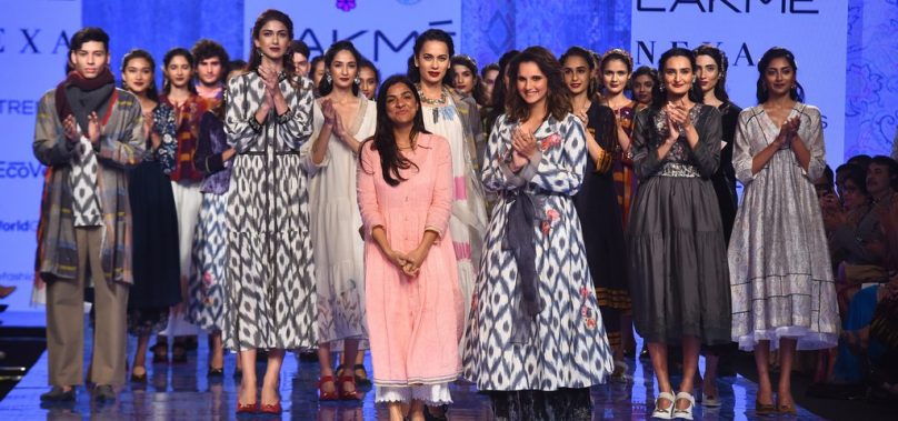 Designer Rina Singh introduced eka’s AW’20 collection at Lakme Fashion Week