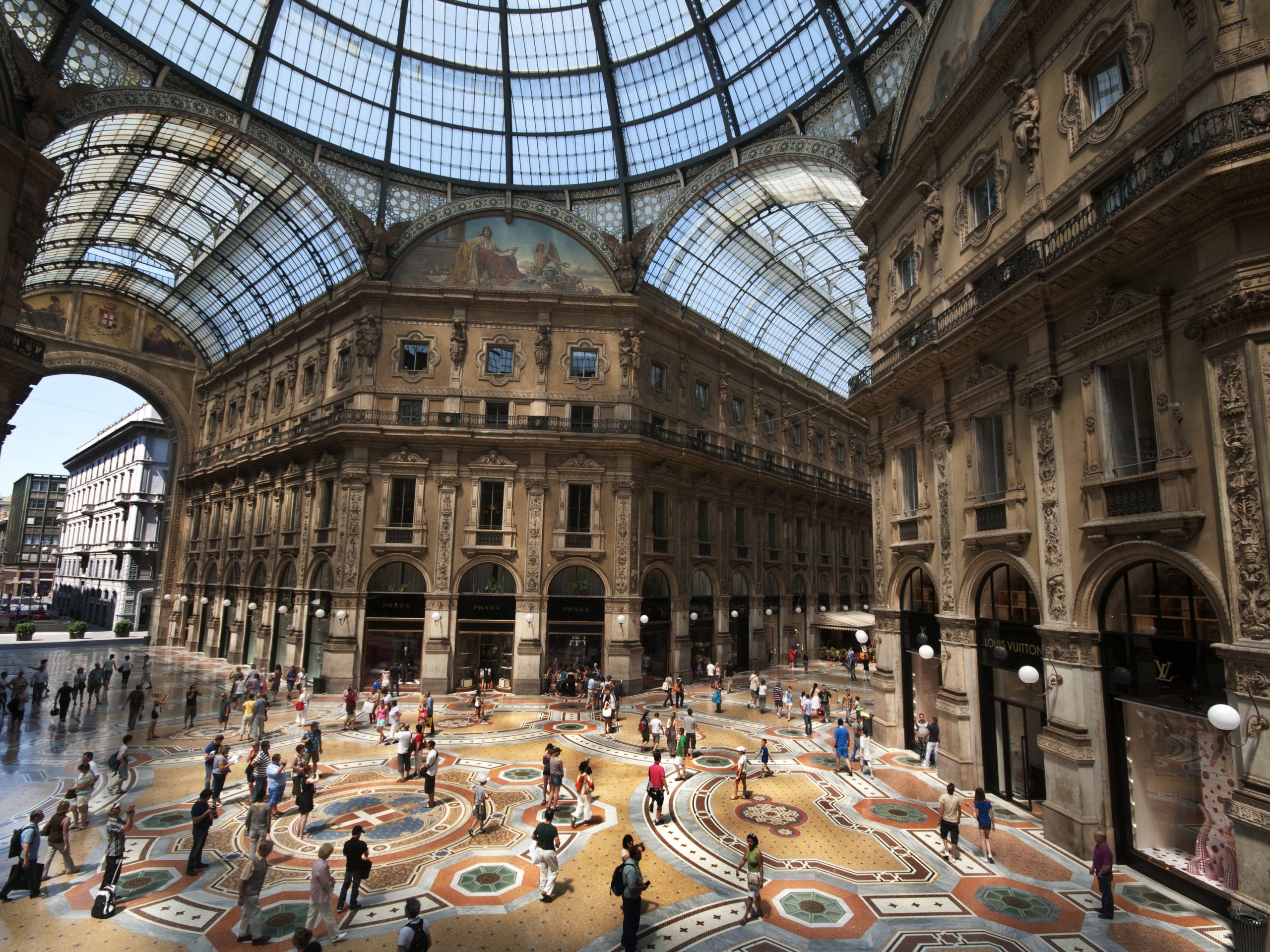 THE GALLERIA VITTORIO EMANUELE II