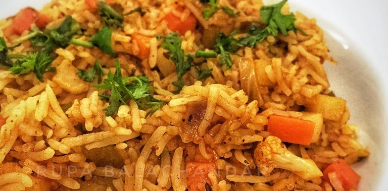 Simple Recipe for Tawa Pulao