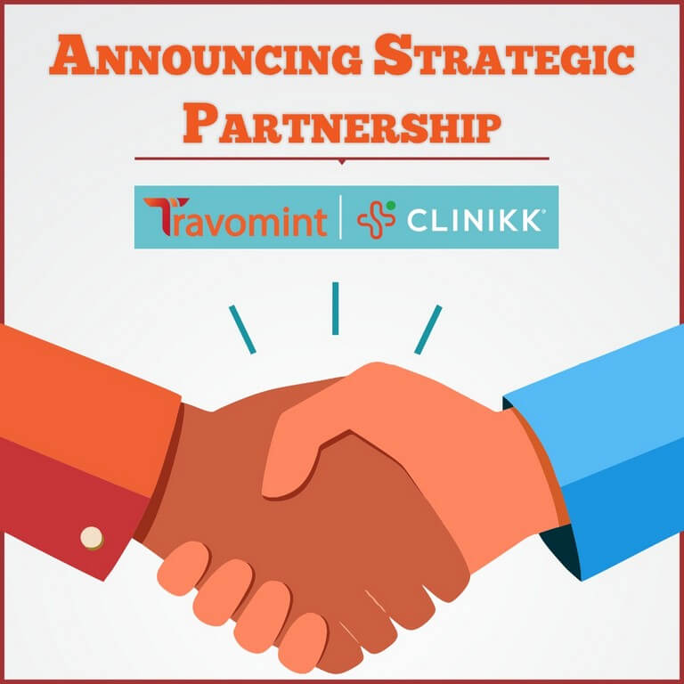 Travomint partners with Clinikk to provide digital healthcare facilities to its patrons.