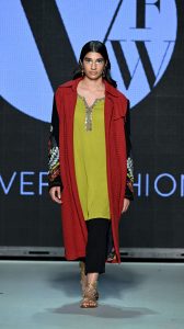 Devyani Mehrotra, an Indian Designer showcased her collection at Vancouver Fashion Week 2023