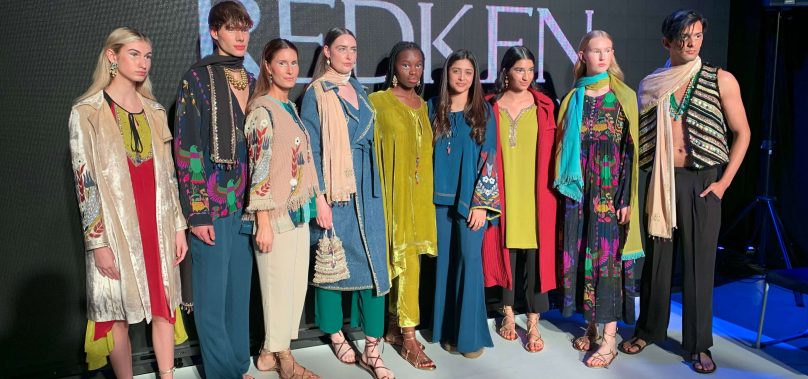 Devyani Mehrotra, an Indian Designer showcased her collection at Vancouver Fashion Week 2023