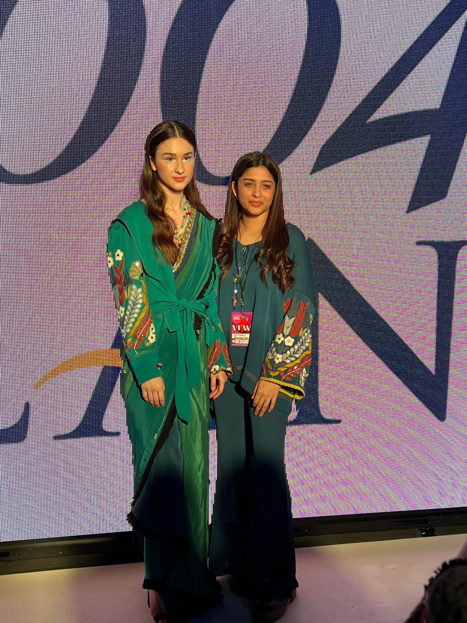 Devyani Mehrotra, an Indian Designer showcased her collection at Vancouver Fashion Week 2023