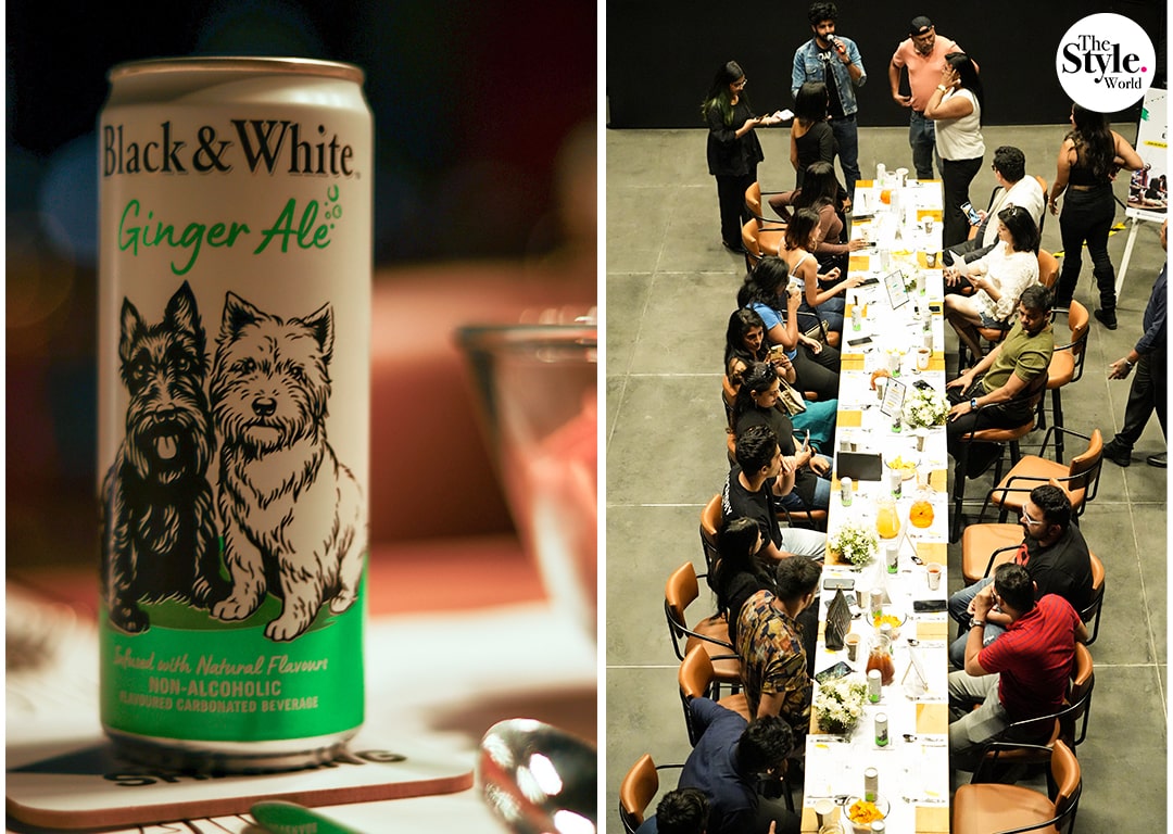 Black & White Ginger Ale's Debut Party had People Talking