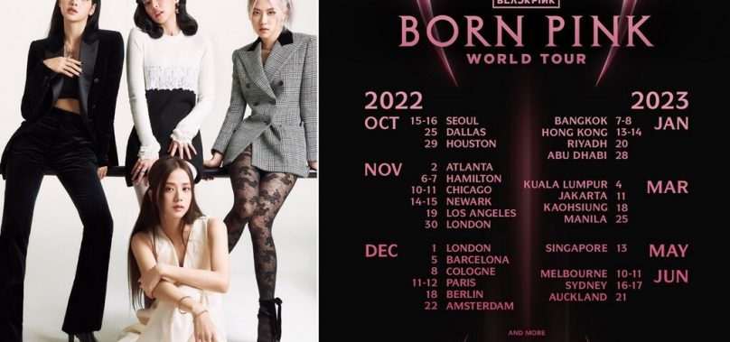 Fans of Korean pop, assemble! The “Born Pink” tour, which features Blackpink, will stop in San Francisco. Get your tickets right away.