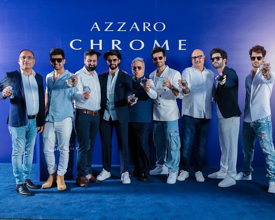 Azzaro Introduces the New Range of Chrome Collection Celebrating the Unfailing Bond between Fathers and Sons