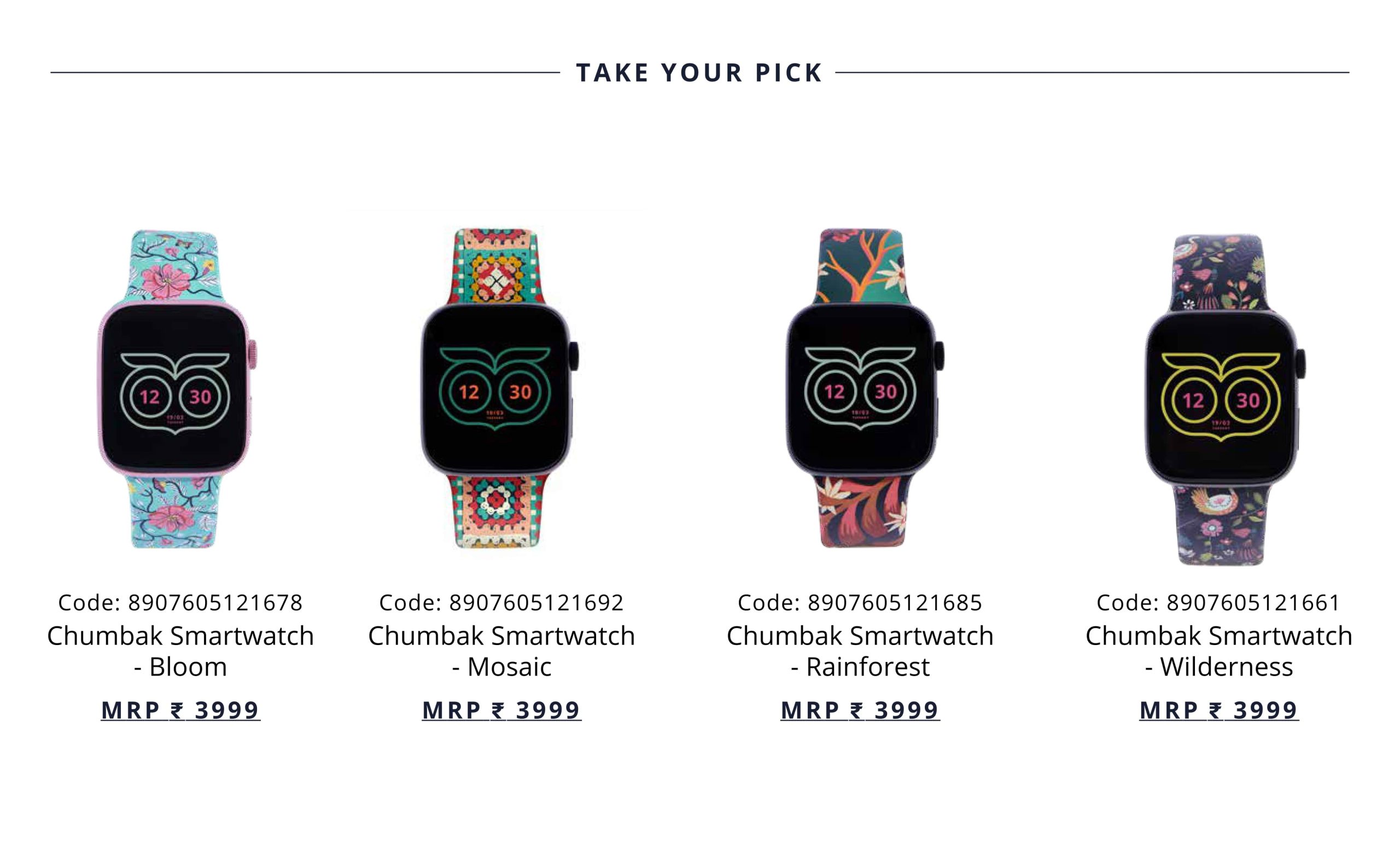 Lifestyle Brand Chumbak Unveils Its New Smartwatch Range On Amazon Fashion (1)