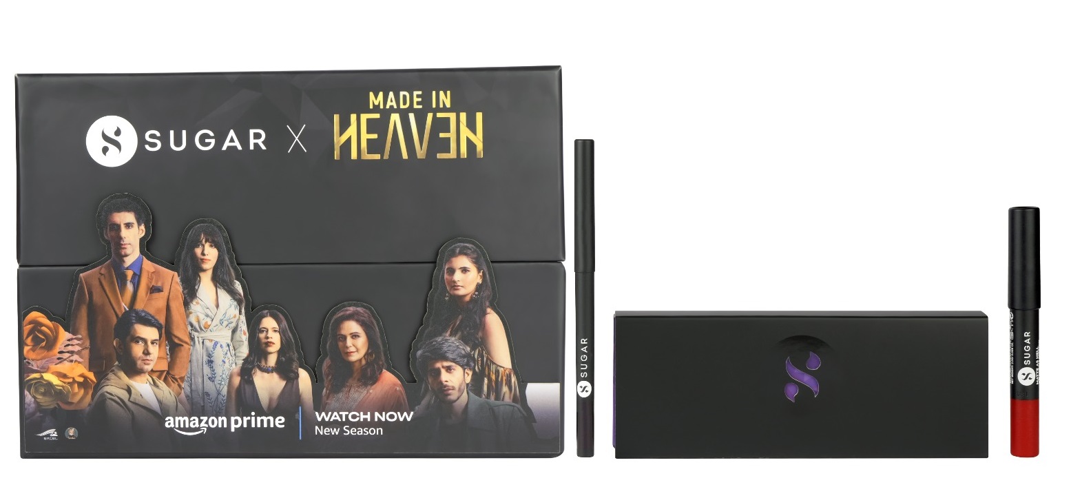 SUGAR Cosmetics Unveils The Limited-Edition ‘SUGAR x Made In Heaven’ Makeup Kit In Collaboration With Amazon Prime 