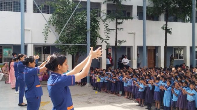 BGS Gleneagles Global Hospital at Kengeri Campus, Achieves a Milestone: 54 Schools and 80,000 Students Embrace the 
“Clean Hands. Save Lives” Initiative