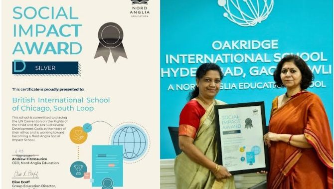 Oakridge Gachibowli Achieves Silver Tier in Rights-Respecting School Awards