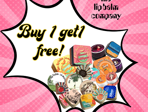 The Lip Balm Company’s Unmissable “Buy 1 Get 1 Free” Sale is Live Now