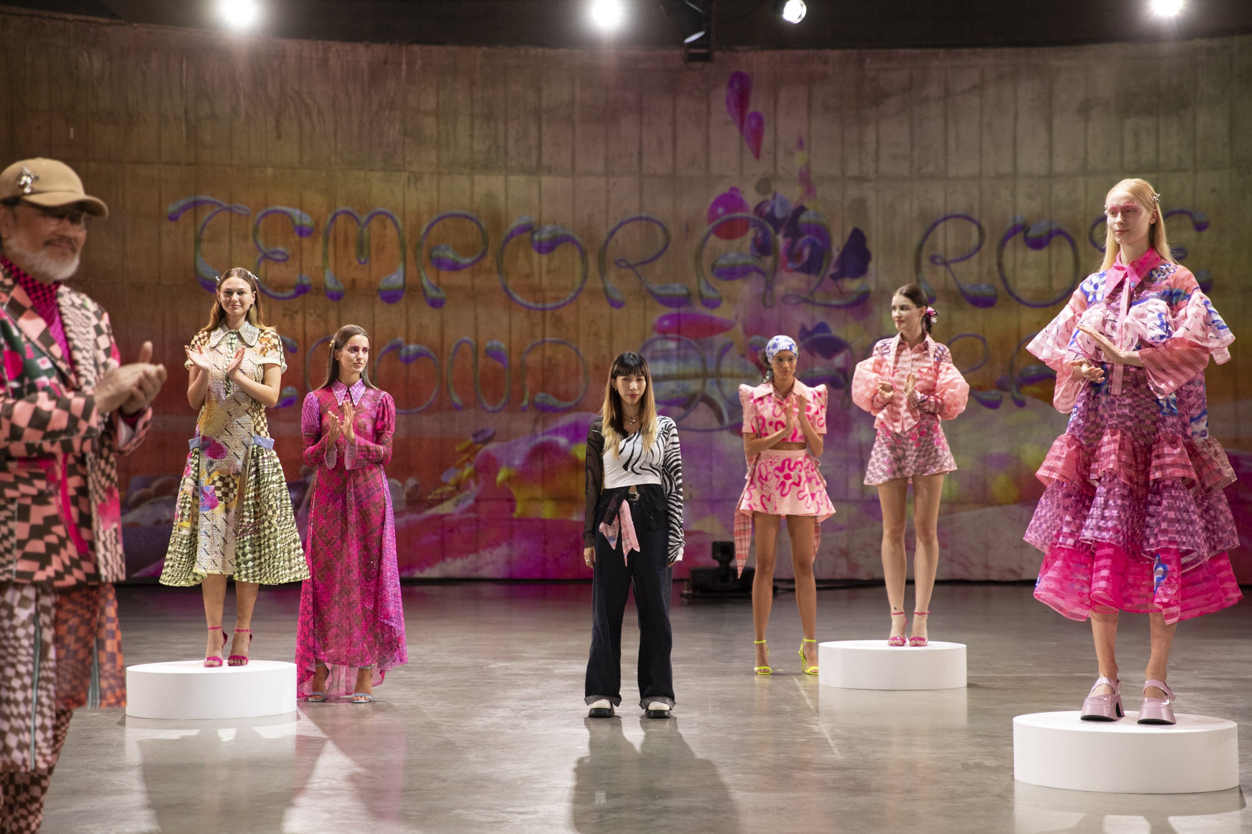 Claudia Wang Presents Her Video Game Inspired Collection At London Fashion Week