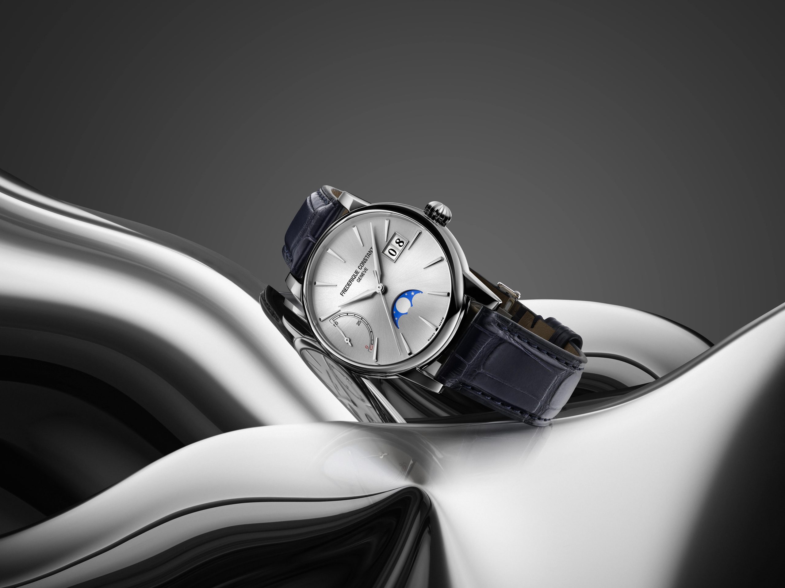 Frederique Constant Introduces Classic Power Reserve Big Date Manufacture