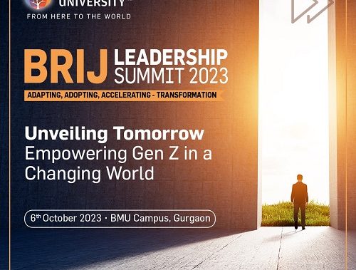 BML Munjal University Unveils the Fourth Edition of BRIJ Leadership Summit 2023