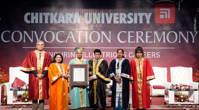 Chitkara University Confers Honorary Doctorate on Bharat Goenka, Founder, Tally Solutions