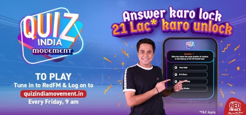 RED FM Announces Quiz India Movement: A Gaming Concept on Radio