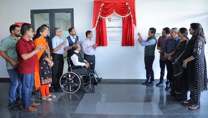 Learners Arena Inaugurated at Rishihood University by Legendary Indian Footballer and Padma Shri Awardee Baichung Bhatia