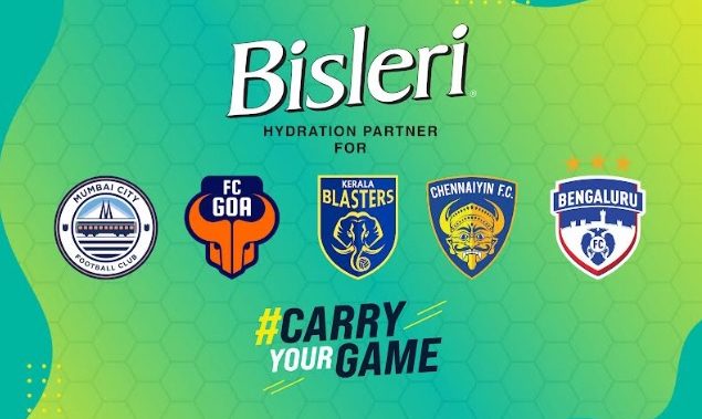 Bisleri Continues Its #CarryYourGame Campaign with Five Indian Super League Teams