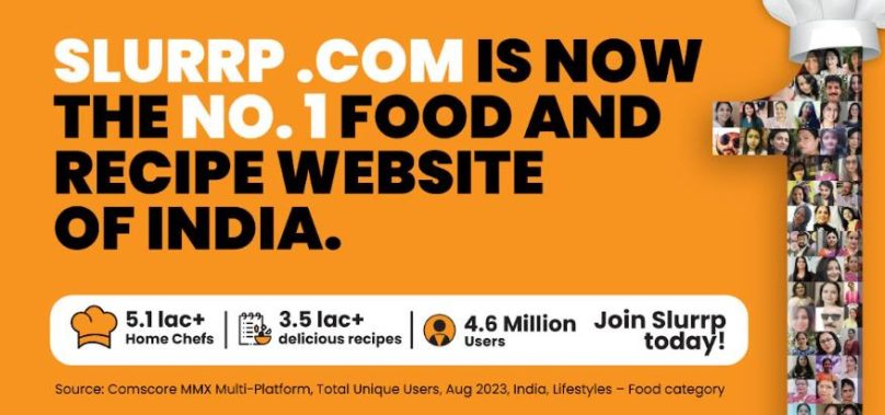 Setting New Records: Slurrp.com Celebrates Being No.1 Food and Recipe Website