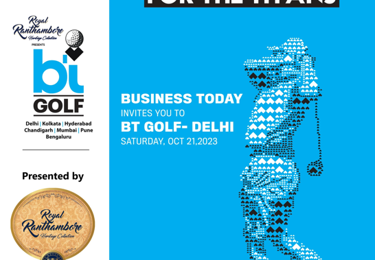 Royal Ranthambore Heritage Collection Presents BT Golf Championship 2023-2024