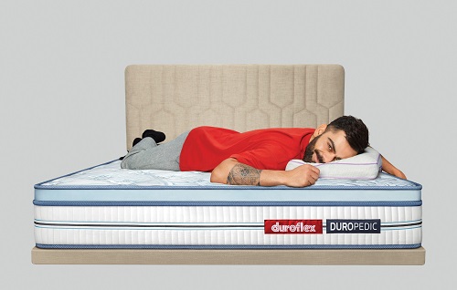 Virat Gets himself a Duroflex Mattress to Champion Quality Sleep through World Cup