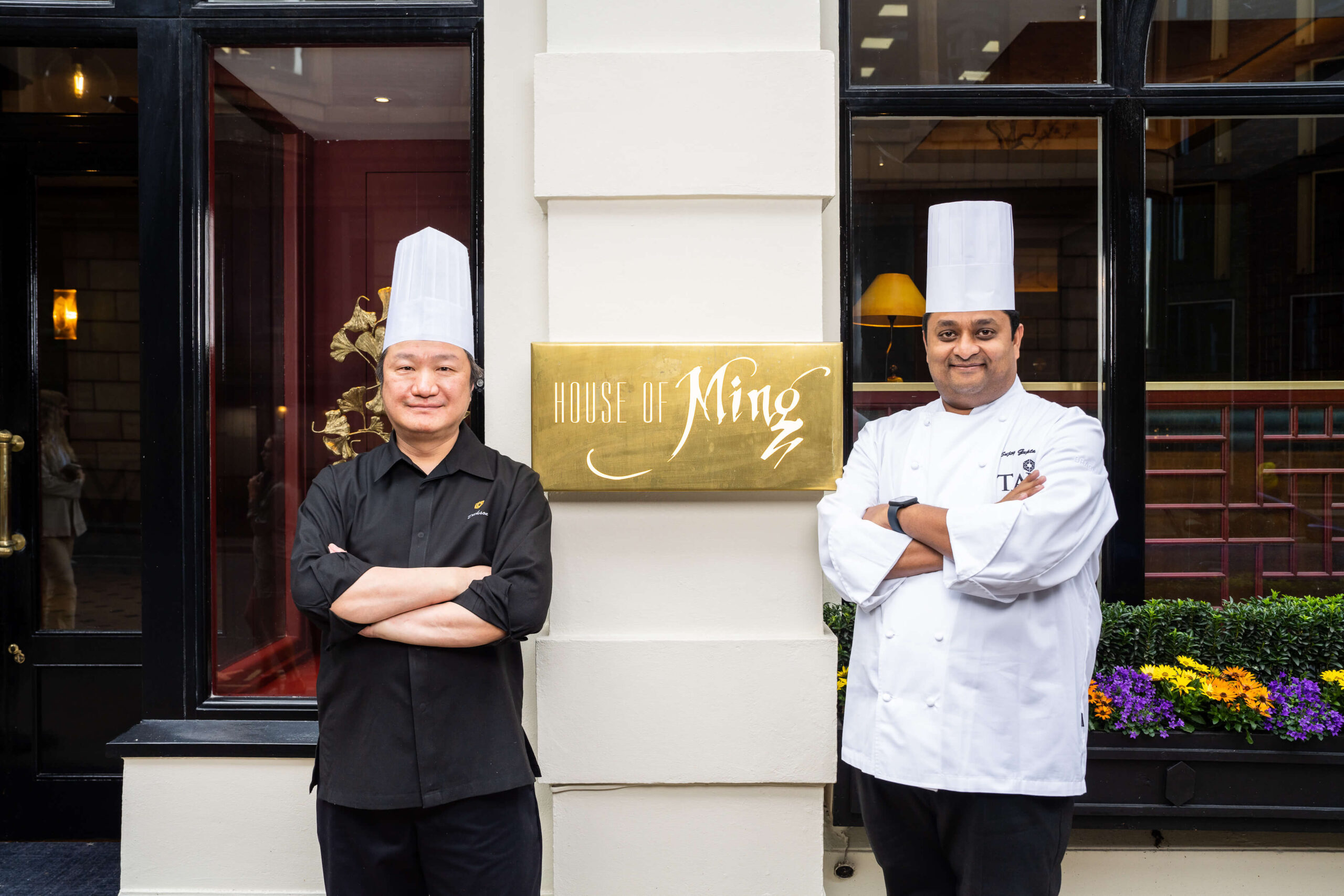 Executive Chef Sujoy Gupta and Head Chef Dickson Leung