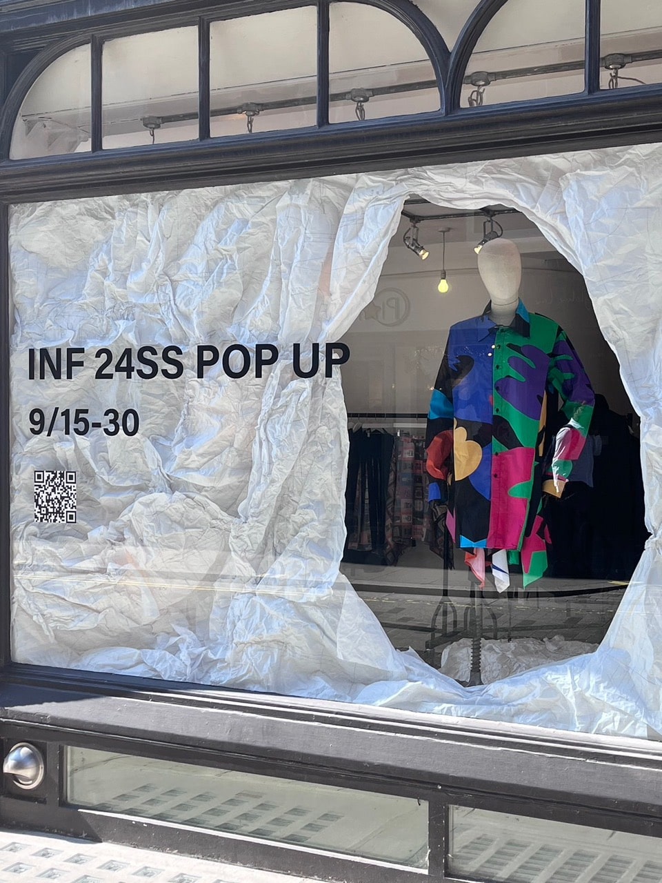 Taiwanese Brand INF Returns And Opens Two Weeks Pop Up In Marylebone 