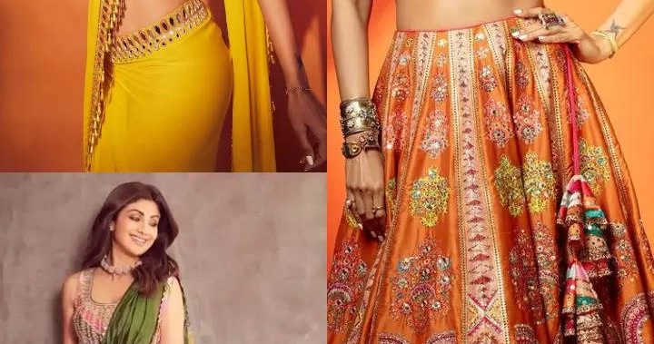 Navratri look inspiration from Shilpa Shetty