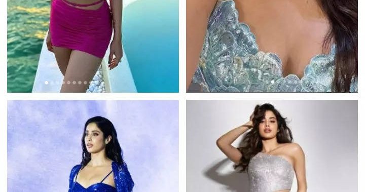 Janhvi Kapoor is the OG shimmer queen