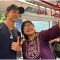 Hrithik takes a metro ride to avoid Mumbai traffic