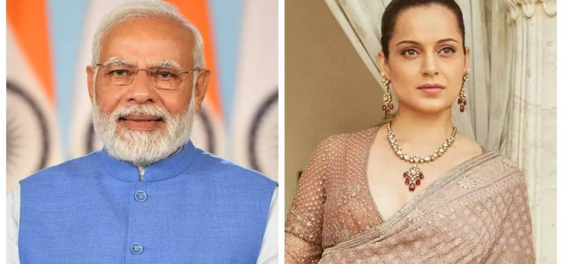 PM Modi turns lyricist, Kangana hails him