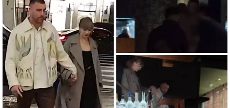 Taylor-Travis’ PDA-filled date night- WATCH