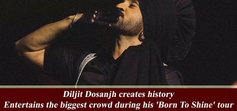 Diljit creates history, entertains biggest crowd