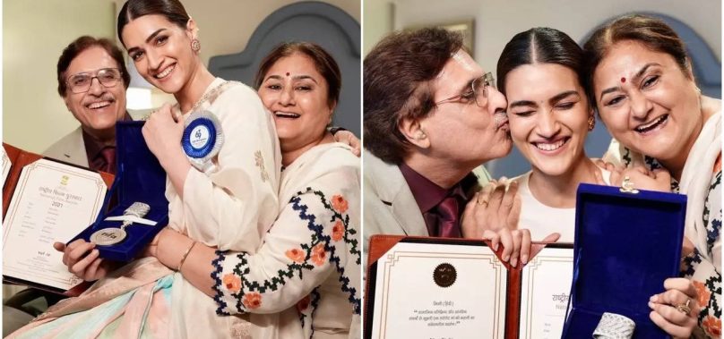 Kriti makes her parents proud – PIC