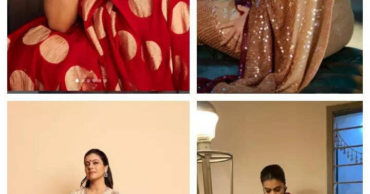 Take inspiration from Kajol for Navratri