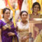 Rani, Hema & Esha at Durga Puja celebrations