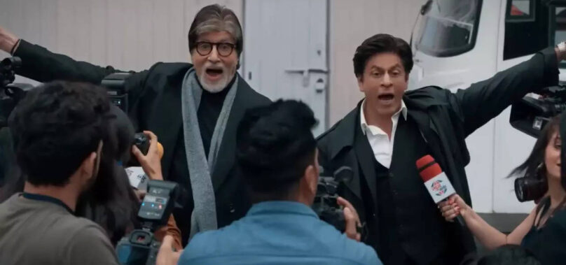 Balki on ad shoot: SRK was on set before Big B