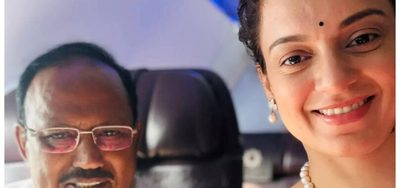 Tejas: Kangana meets Ajit Doval on a flight