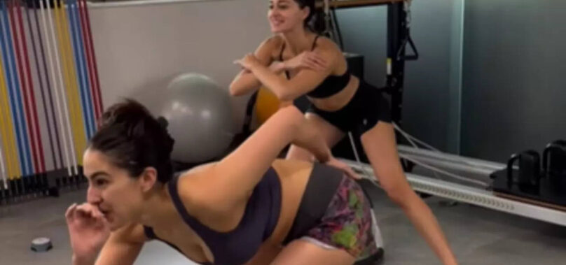 Ananya-Sara Ali Khan set fitness goals