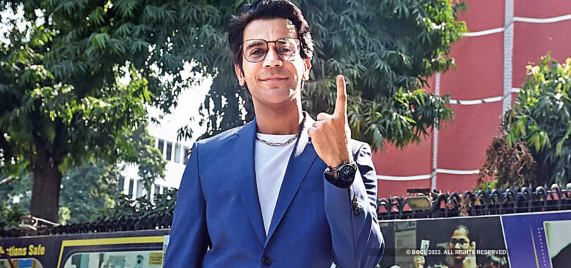 Rajkummar Rao is now on voter awareness duty