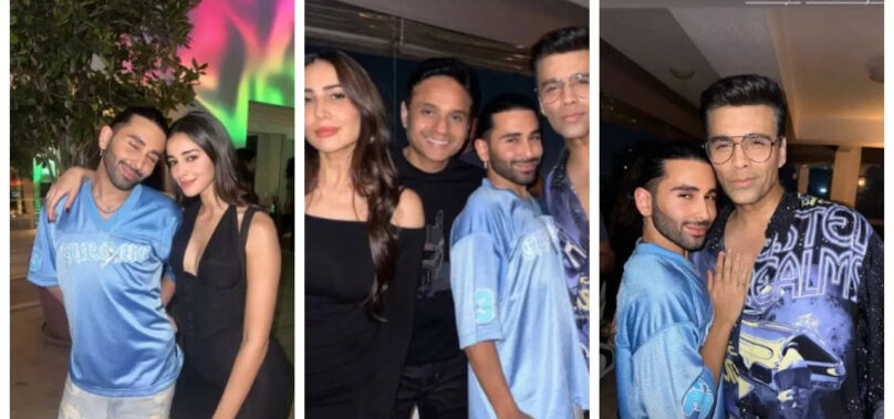 PICS: KJo parties with Ananya-Shanaya