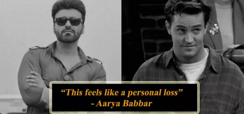 Aarya Babbar remembers Matthew Perry