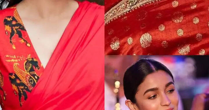 Red saree look inspiration for Karwa Chauth