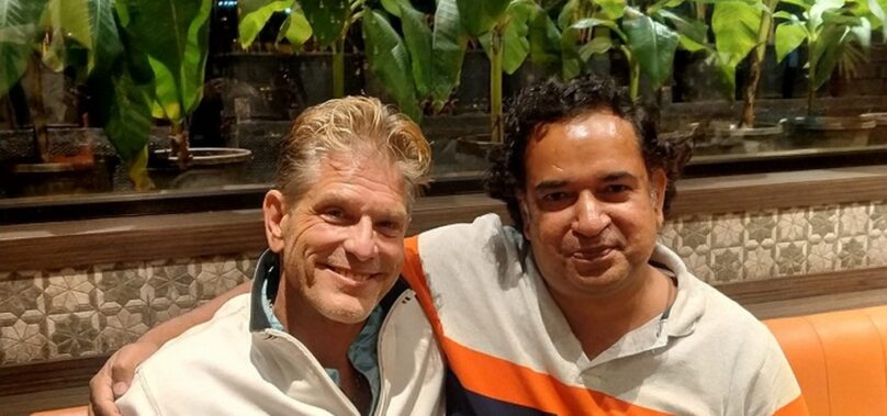 The Bold and the Beautiful Fame Hollywood Actor Clayton Norcross and Award-Winning Writer-Director Sonu Tyagi Unite Spiritually in India