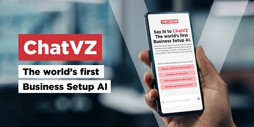 Virtuzone Pioneers the World’s First Business Setup AI Chatbot: ChatVZ