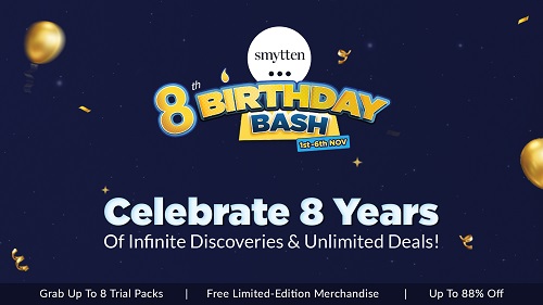 Smytten Unveils “8th Birthday Bash” – A Week-Long Celebration of Infinite Discoveries and Unlimited Deals