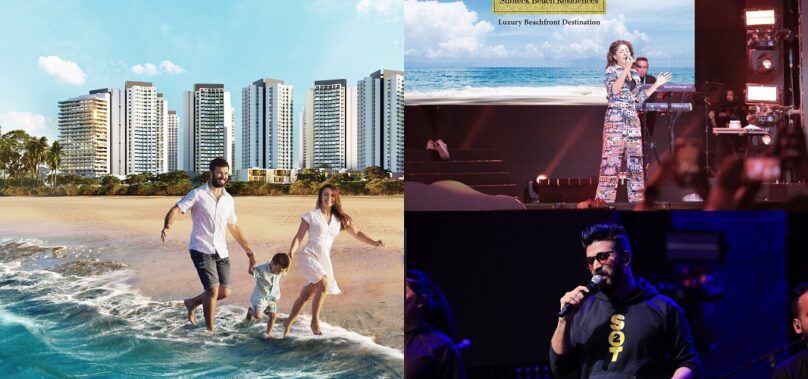 Sunteck Beach Residences Host Mumbai’s Largest Beach Festival with Performances by Sunidhi Chauhan and Amit Trivedi