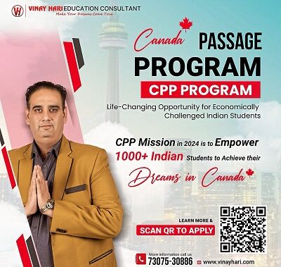 Vinay Hari Education Consultant Launches Zero-Expense Canadian Education Program